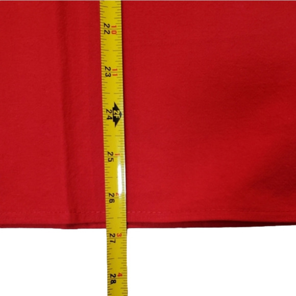 MEXICAN Guayabera Shirt Red Button Down Lightweight Men's Size S - Picture 4 of 8